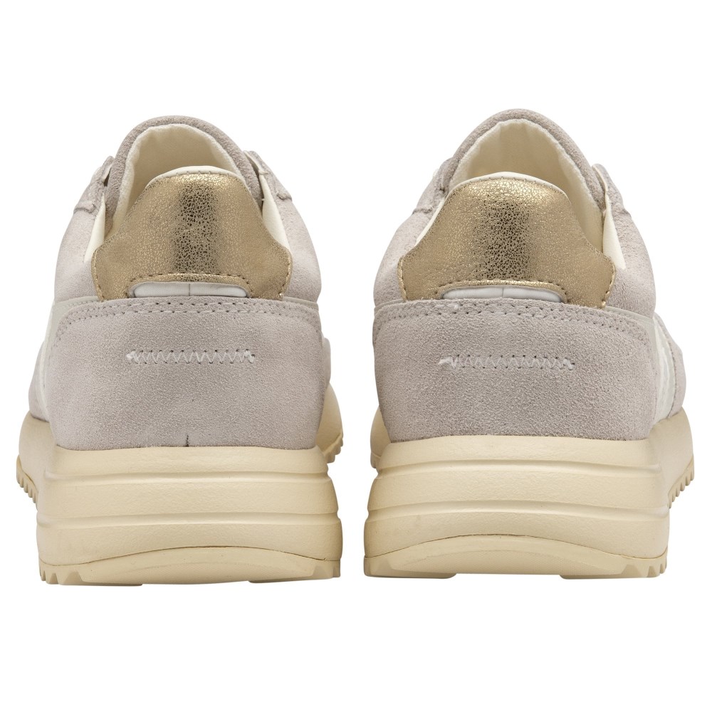 Gola Classics Women's Chicago Glimmer Sneakers - Off White/Off White/Gold