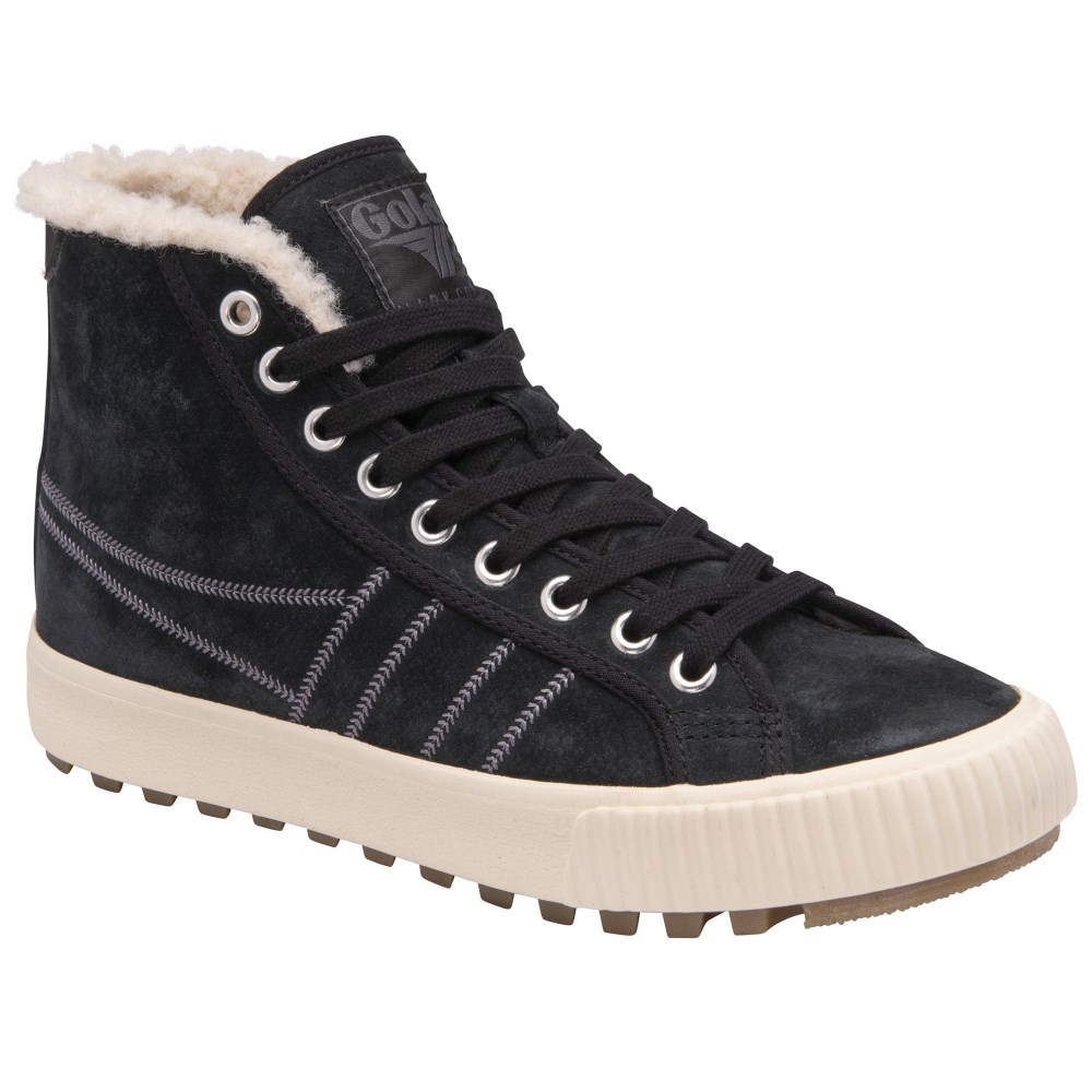 Gola Classics Women's Nordic High Plimsolls - Black