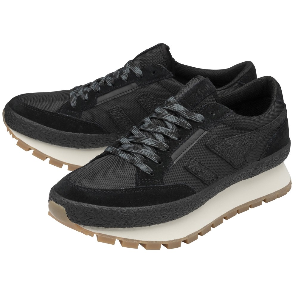 Gola Classics Men's Alpine Low Sneakers - Black/Gum