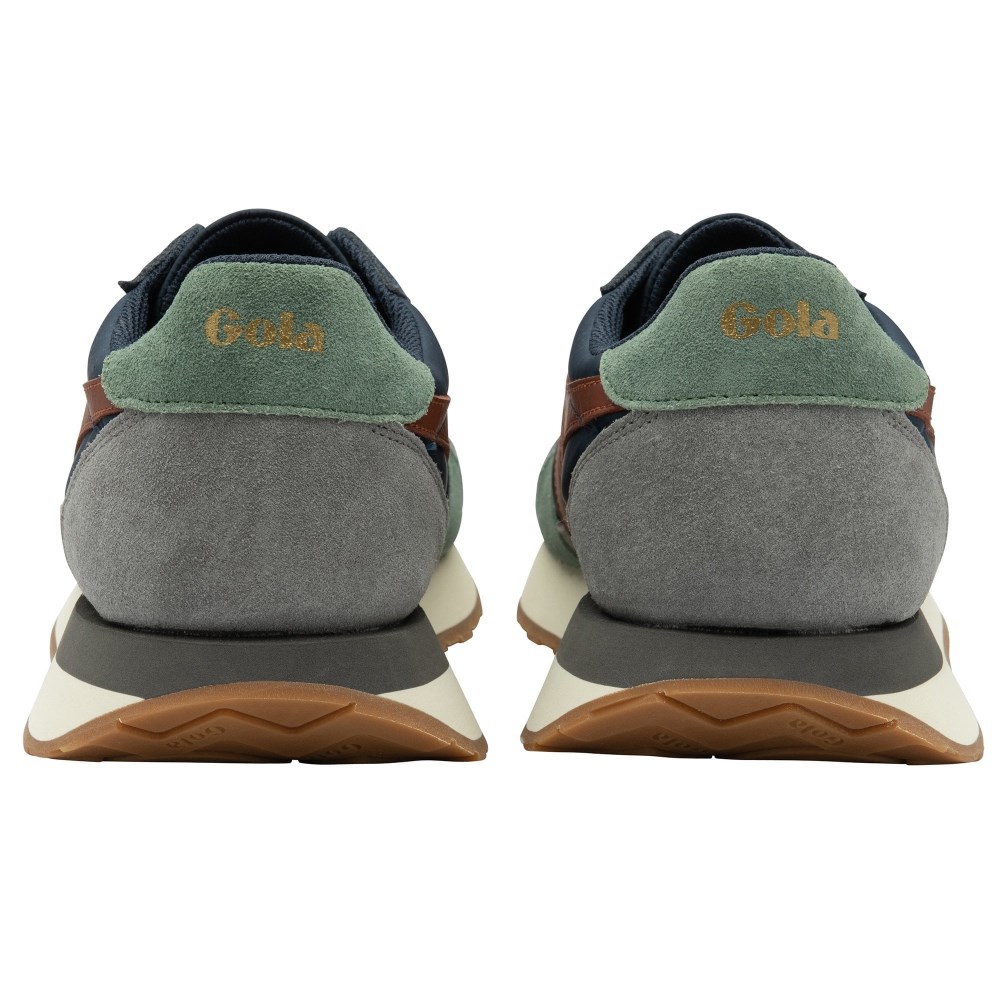 Gola Classics Men's Indiana Sneakers - Navy/Ash/Rust
