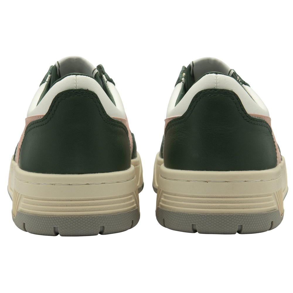 Gola Classics Women's Challenge Sneakers - White/Evergreen/Pearl Pink