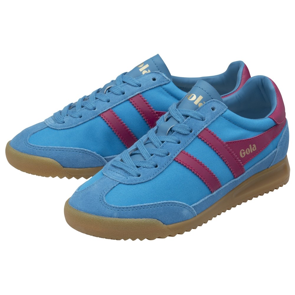 Gola Classics Women's Tornado Sneakers - Santorini/Fuchsia