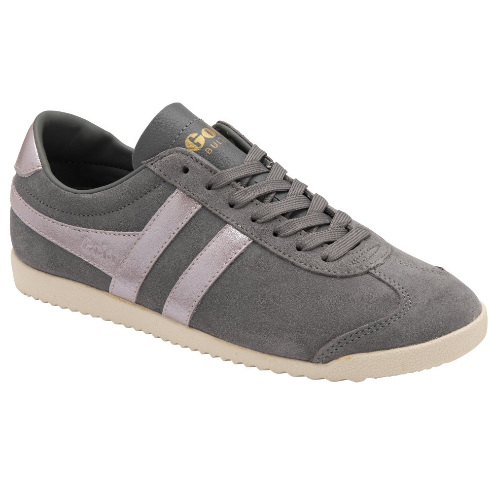 Gola Classics Women's Bullet Flame Sneakers - Ash/Light Pink