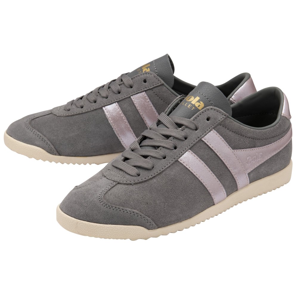 Gola Classics Women's Bullet Flame Sneakers - Ash/Light Pink