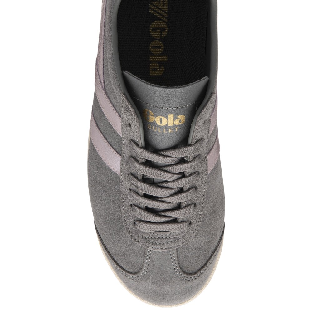 Gola Classics Women's Bullet Flame Sneakers - Ash/Light Pink
