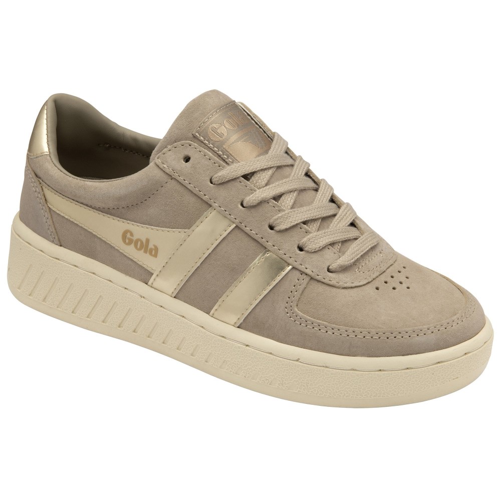 Gola Classics Women's Grandslam Pearl Sneakers - Feather Grey