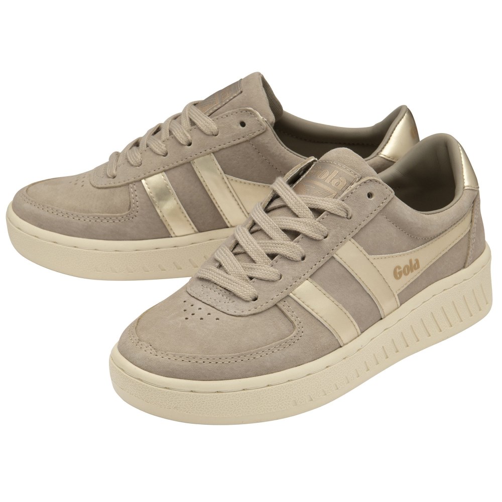 Gola Classics Women's Grandslam Pearl Sneakers - Feather Grey