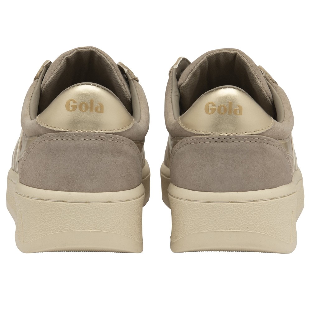 Gola Classics Women's Grandslam Pearl Sneakers - Feather Grey