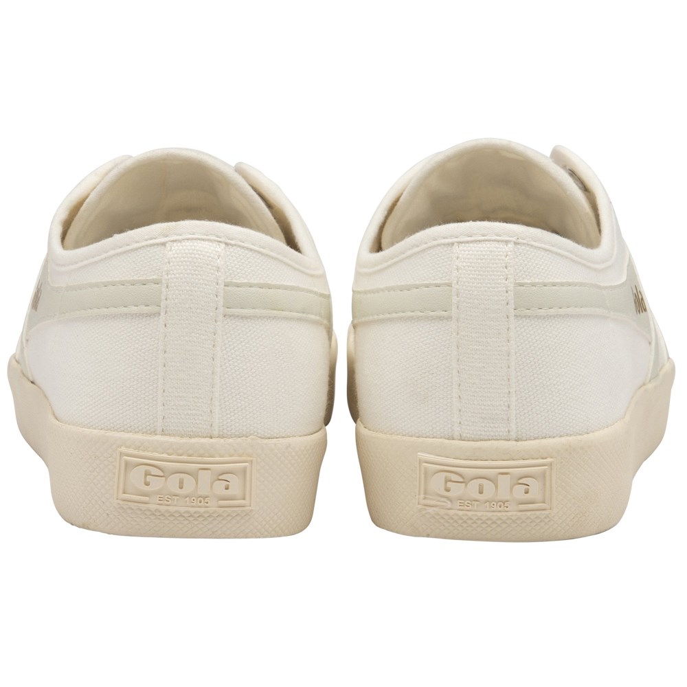 Vegan Gola Classics Women's Coaster Slip - Off White/Off White