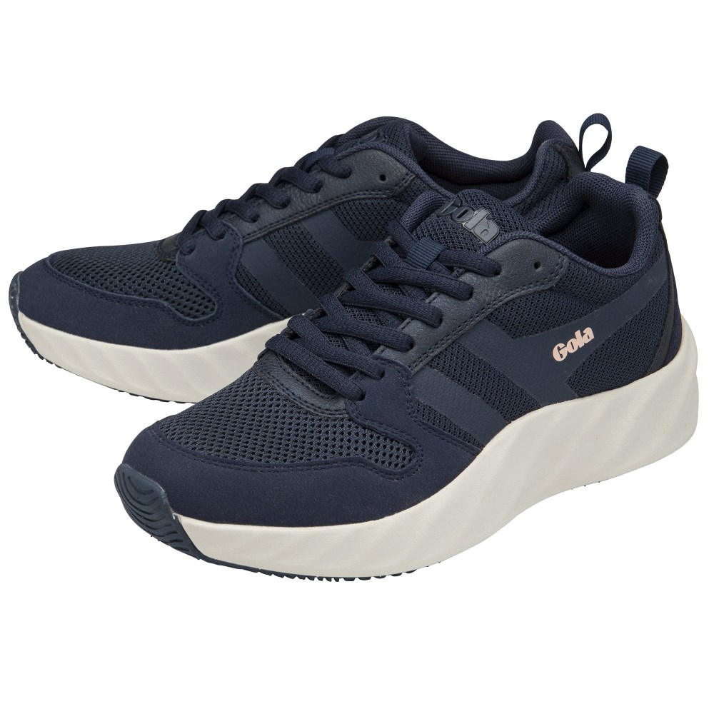 Gola Performance Women's Lansen Sneakers - Navy/Blossom