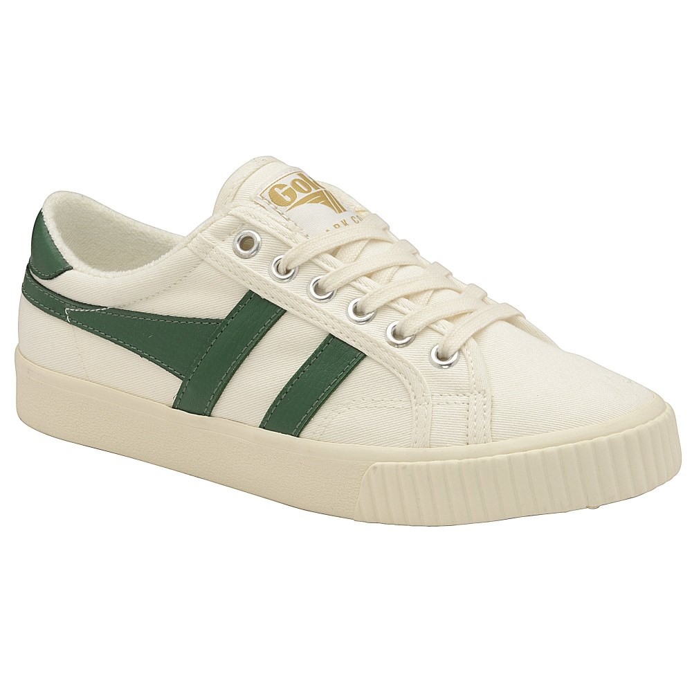 Vegan Gola Classics Men's Tennis Mark Cox Sneakers - Off White/Dark Green