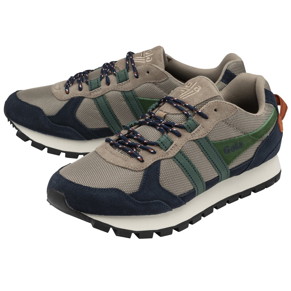 Gola Classics Men's Altitude Sneakers - Rhino/Navy/Green
