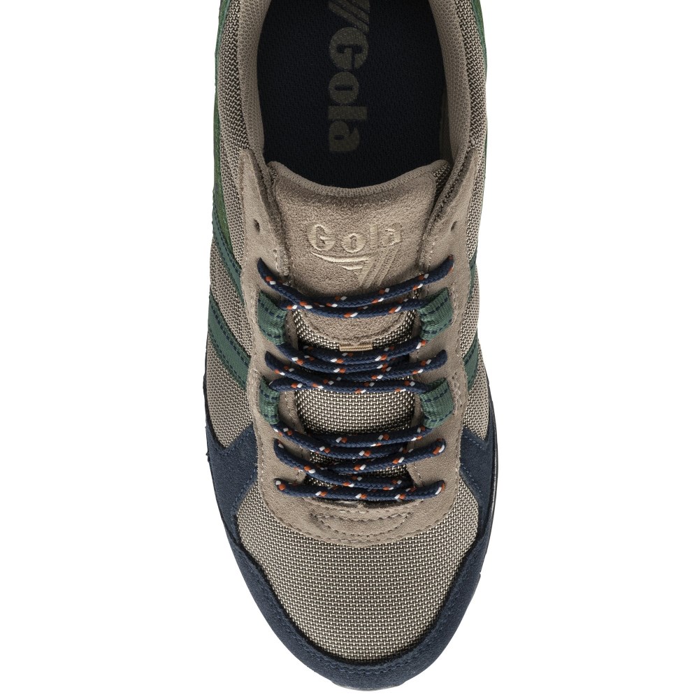 Gola Classics Men's Altitude Sneakers - Rhino/Navy/Green