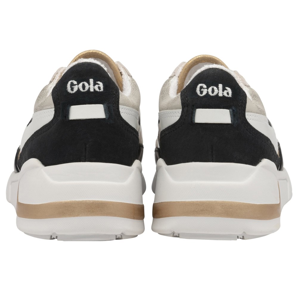 Gola Classics Women's Eclipse Mode Sneakers - Silver/Gold/Multi