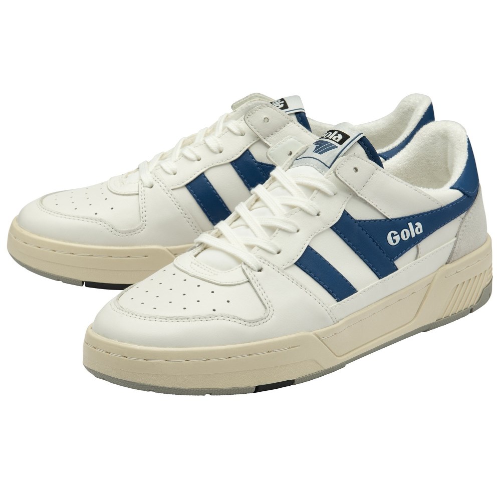 Gola Classics Men's Allcourt Sneakers - White/Marine Blue