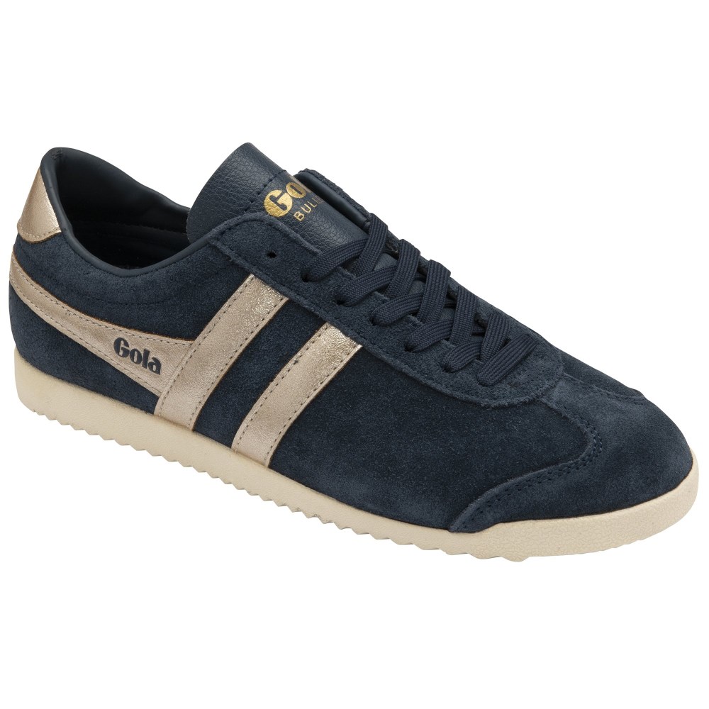 Gola Classics Women's Bullet Flame Sneakers - Navy/Rose Gold