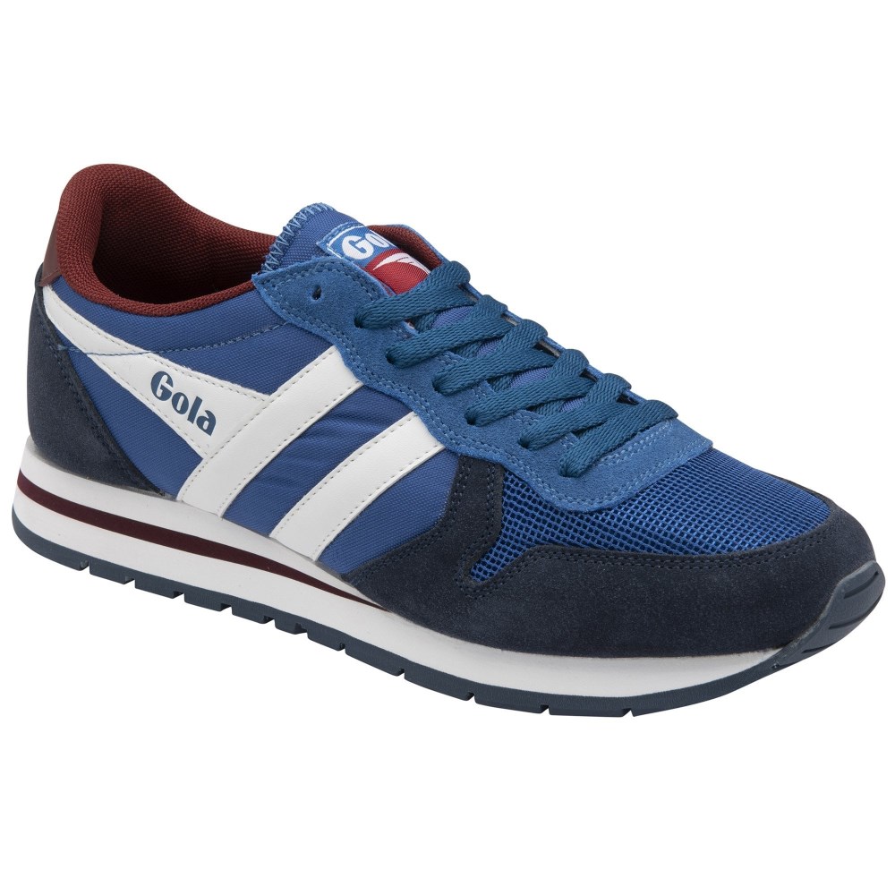 Gola Classics Men's Daytona Sneakers - Marine Blue/Navy/White