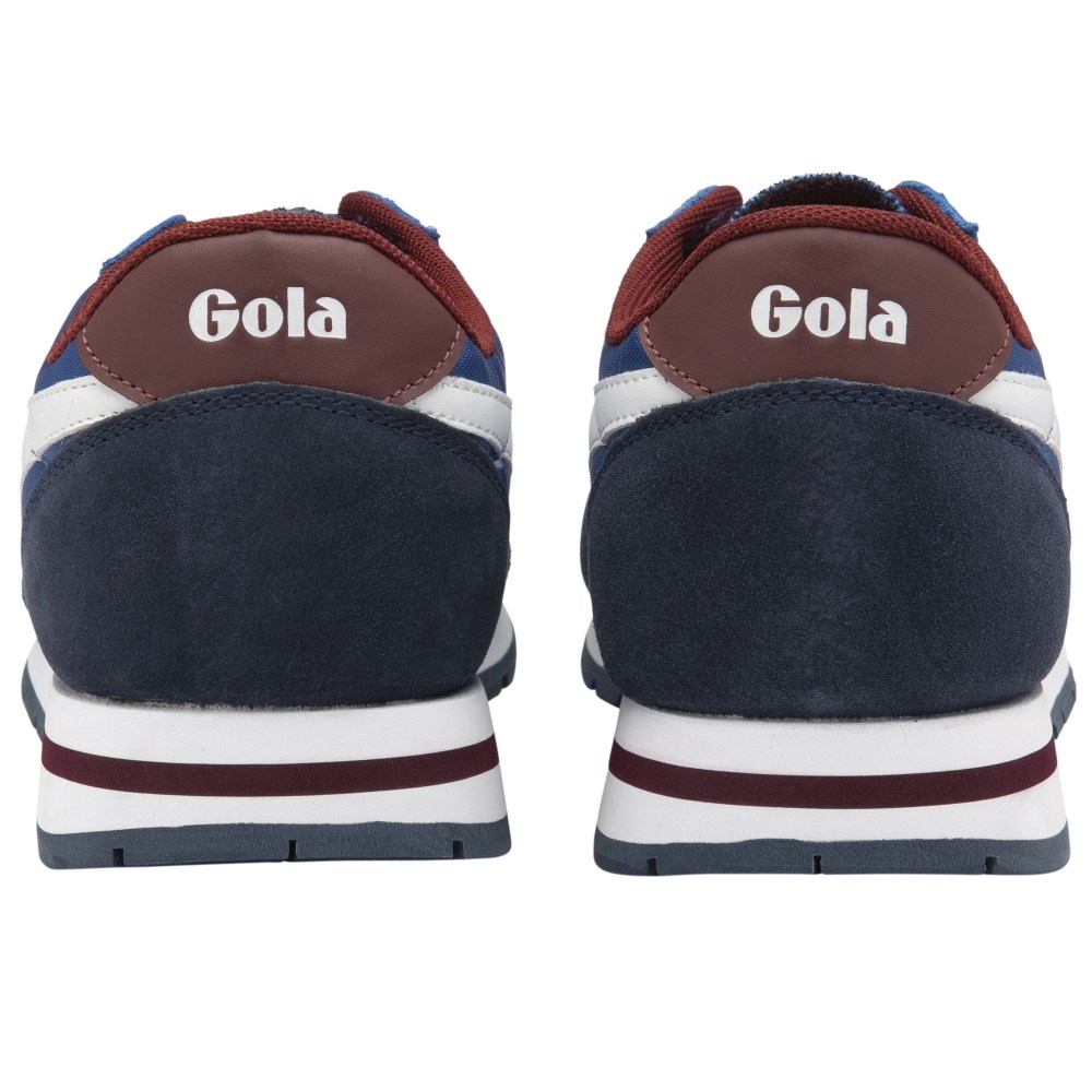 Gola Classics Men's Daytona Sneakers - Marine Blue/Navy/White