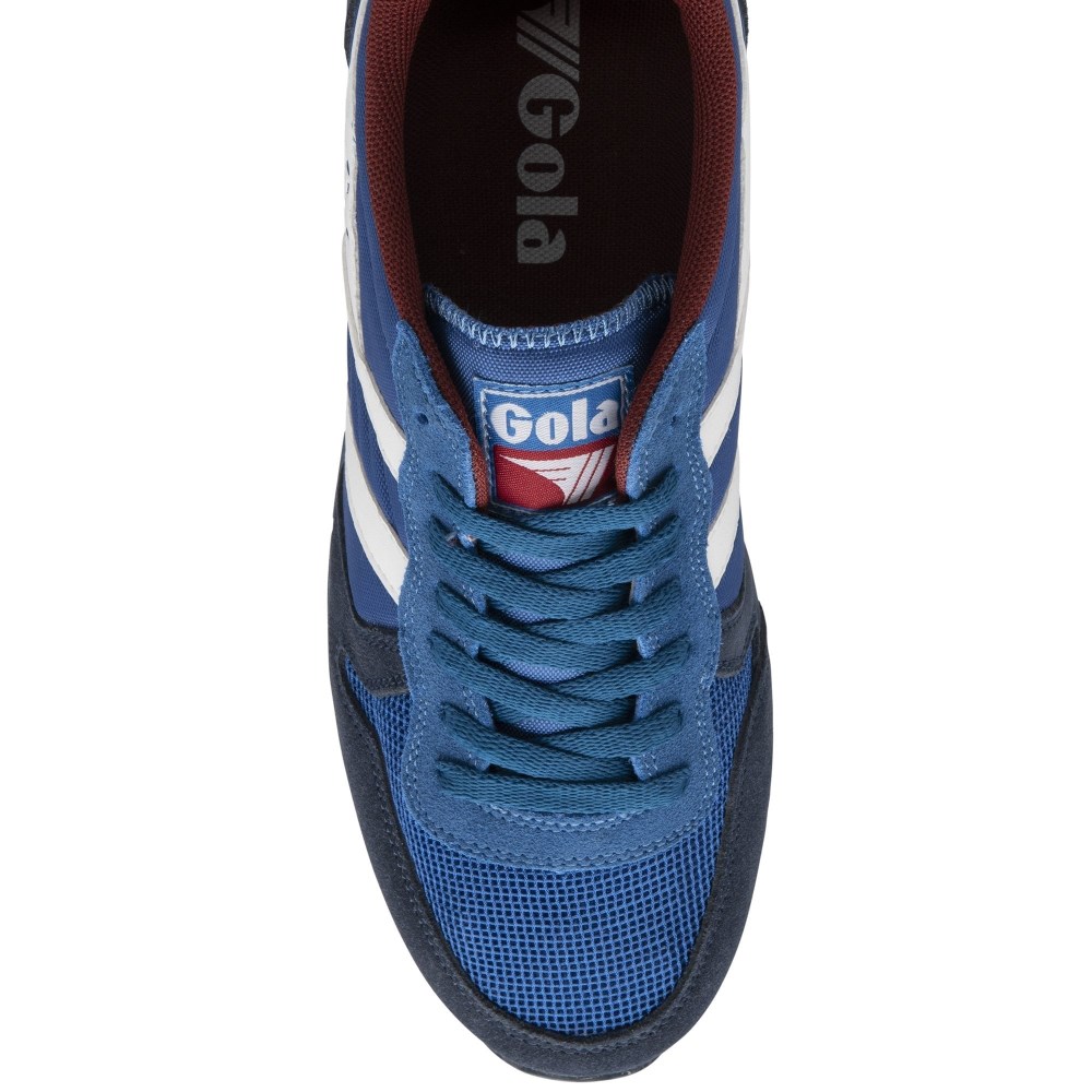 Gola Classics Men's Daytona Sneakers - Marine Blue/Navy/White