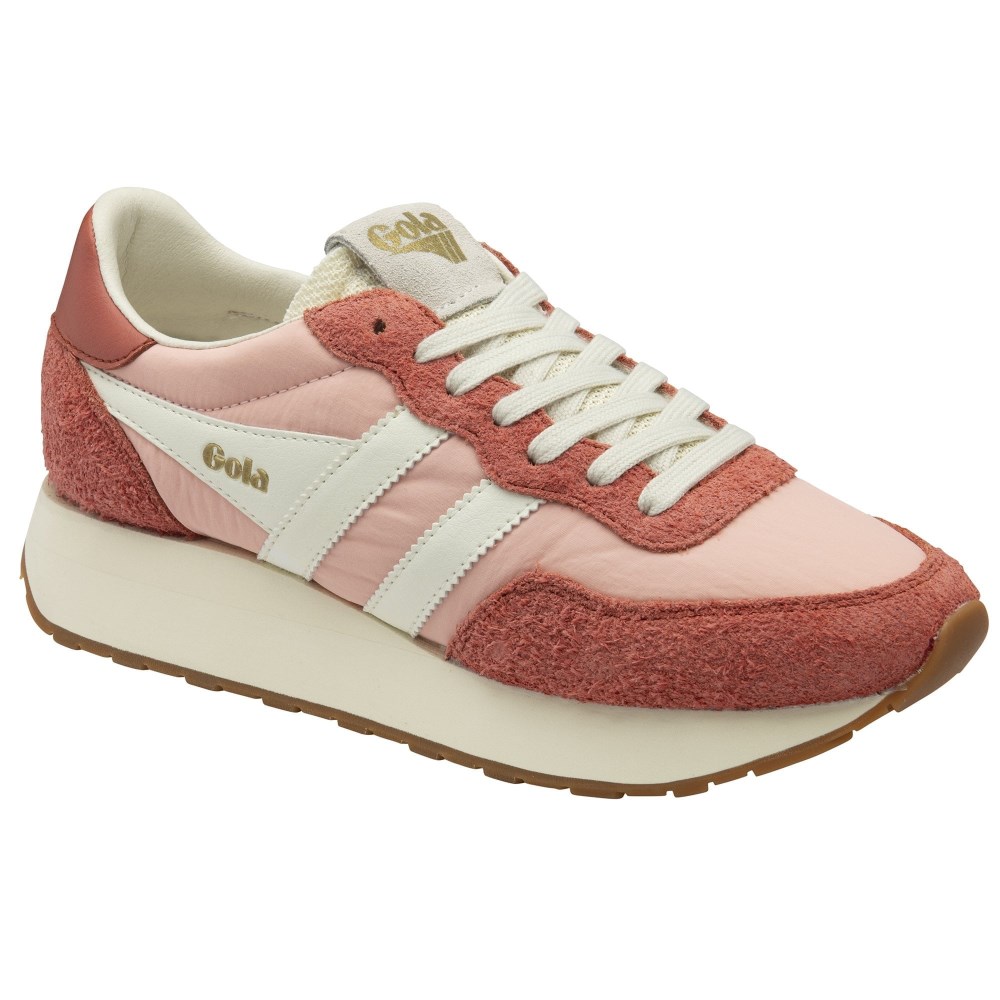 Gola Classics Women's Arizona Sneakers - Pale Pink/Clay/Off White