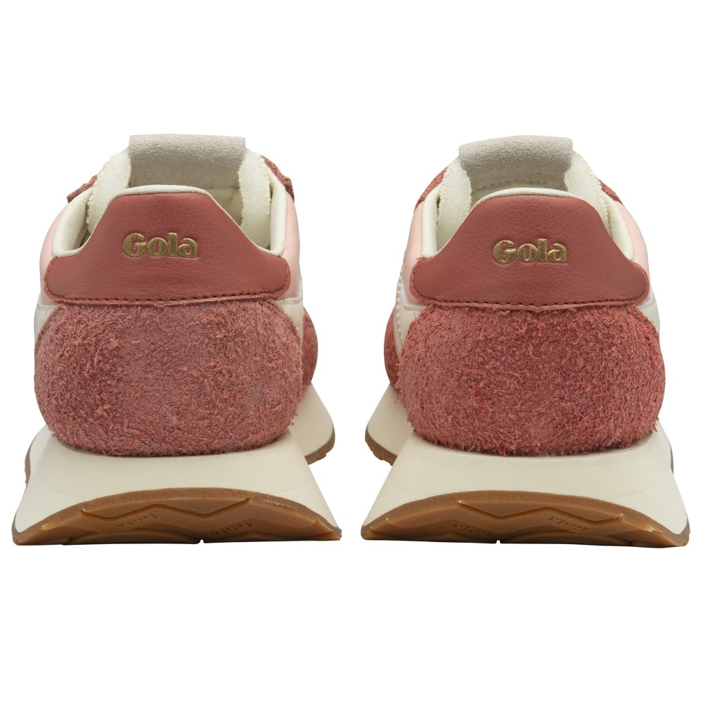 Gola Classics Women's Arizona Sneakers - Pale Pink/Clay/Off White
