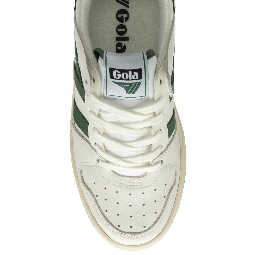 Gola Classics Women's Allcourt Sneakers - White/Green