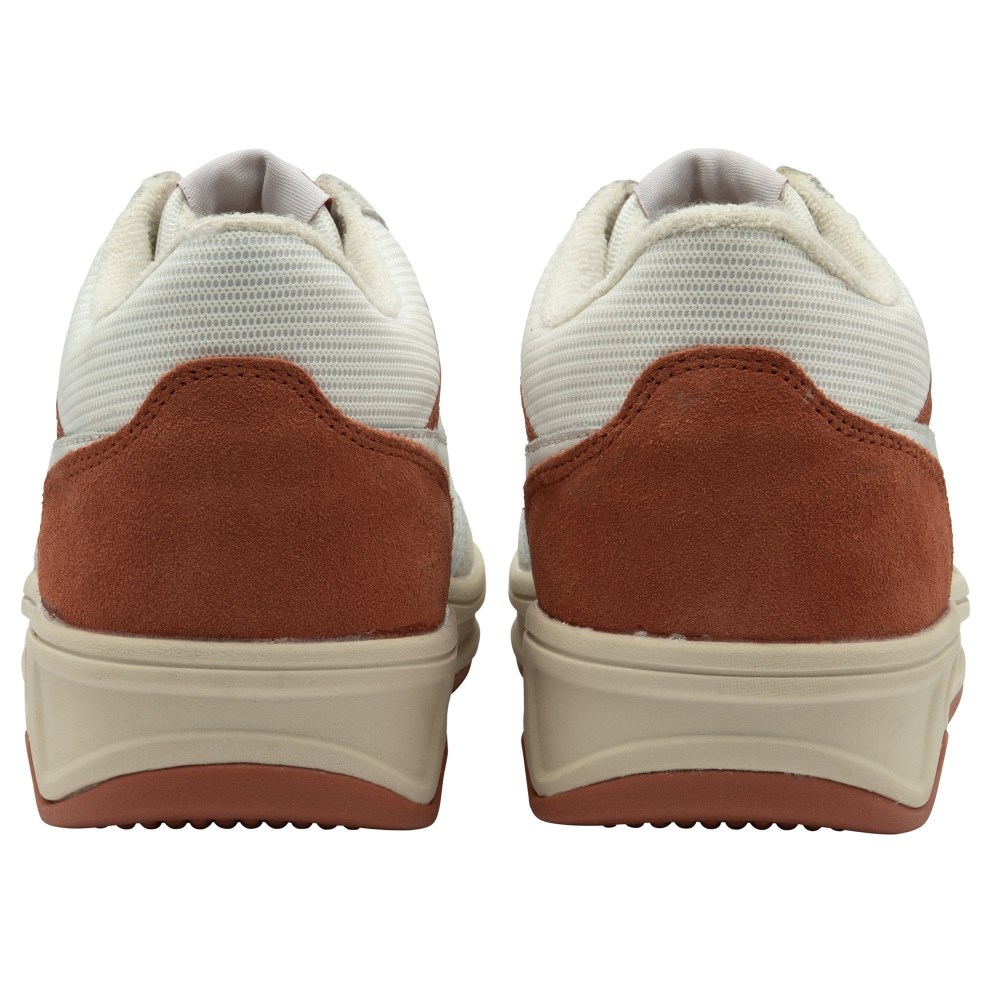 Gola Classics Women's Swerve Sneakers - White/White/Orange Spice